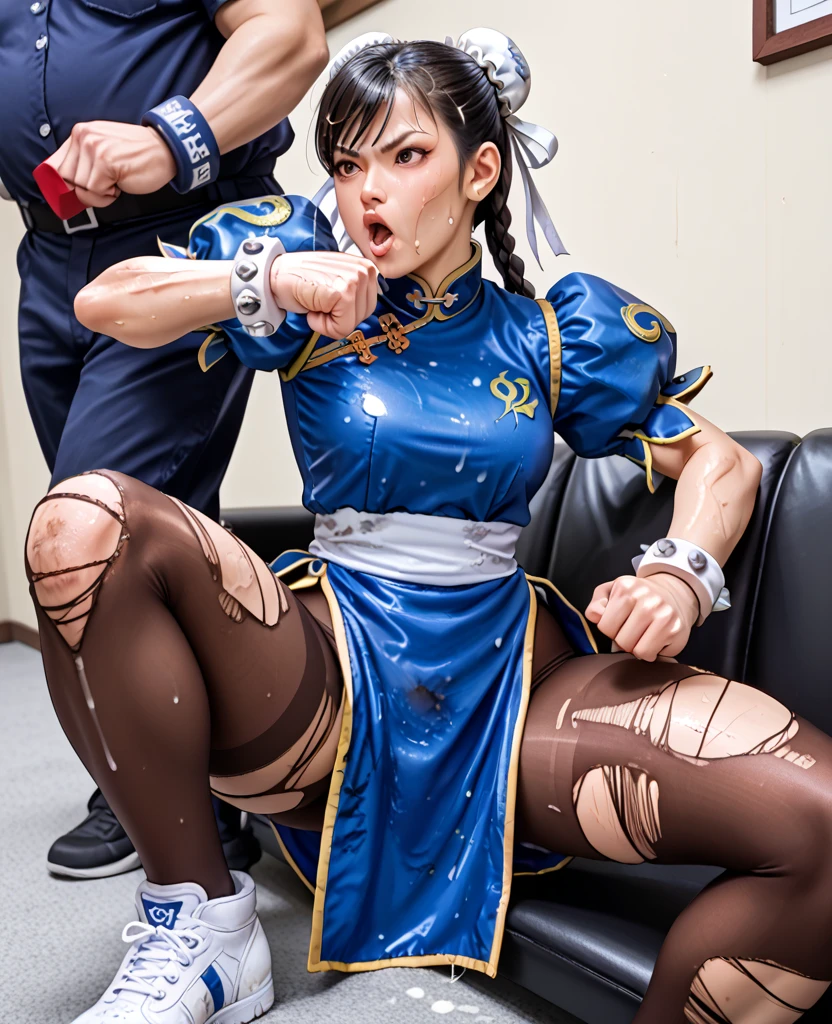 (nsfw:1.5),Navy High Socagic MIX Real、(Raw photo:1.2)、()、beauty of beautiful details and delicate expression、blonde、((I can see your butt)),(not wearing pants),huge file size、super detailed、High resolution、Super beauty highest quality、masterpiece、、(((Sarah uniform)))、very detailed expression, finely、Highly detailed face movie lighting、20 year old girl、positive、((dynamic pose))), (from below:1.5), (Lower body naked:1.5), (((not wearing a skirt)))、blazer、(No panties:1.5), (Lower body naked:1.5), (black short hair:1.5), (fit the body:1.5), (slim legs:1.5), (No panties:1.5), (wet polo shirt:1.5), (No bra:1.5), (NSFW:1.5), (M-shaped spread legs:1.5), (wet genitals:1.5), (hip focus:1.3),(((crowd))),(((School))),((())),((()))