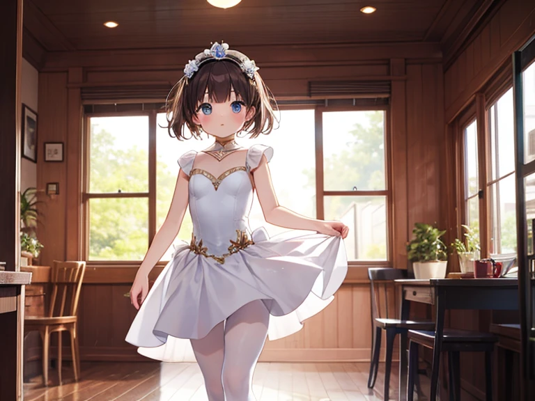 (Evil smile), (((A sexy dress inspired by snow, Gorgeous embroidery, Leather panties, skirt, Pantyhose, Stiletto heels, Chains on clothes))), ((Shiny Costumes)), ((skindentation)), skinny, solo, 1 woman, Masterpiece, highest quality, highest quality, 16K, incredibly absurd, highly detailed, 2.5D, ai-generated, delicate and dynamic, very delicate facial expressions, delicate eye depiction, erotic, only sexy woman, ((A cute and kind face)), healthy figure, ((2 woman)), 160cm tall, medium firm swaying bust, Dark Hair, blush, Sweat,Embarrassed,sexy, ((thin thighs)), shiny and lustrous, facing straight at viewer, (((in heat))), ((Oily_skin)), ((Lots of sweat)), (((Brown Skin))), ((dutch angle)), ((erotic pose)), (((Dynamic Pose))), ((Transparent and sparkling costume)), ((A gazebo in the middle of a beautiful snowy field)),