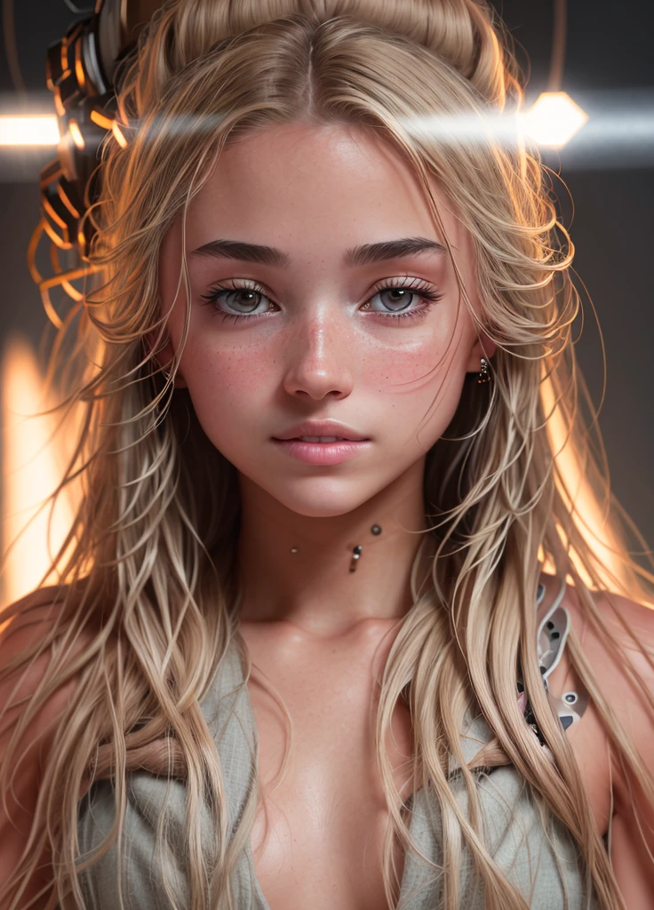 portrait of Olivia Dunne, epic (photo, studio lighting, hard light, sony a7, 50 mm, matte skin, pores, colors, hyperdetailed, hyperrealistic),