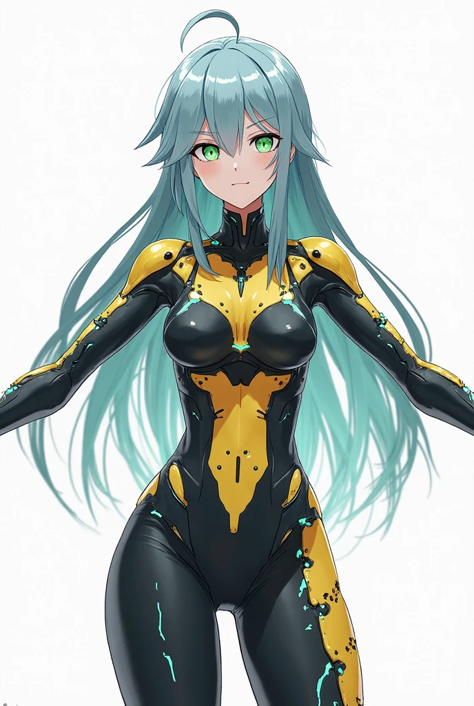 professional artwork, complex parts, field of view, Sharp Focus, Detailed painting, Photorealistic lighting, Trends on Pixiv, standing, white cyberpunk suit, skintight, Side_orgasm, Black hair, very long hair, voluminous hair, high ponytail, Long bangs, Bangs closes his eyes, yellow eyes, draw up, pomade, 20 years, mature woman, Beautiful палец, Beautiful long legs, beautiful body, Beautiful нос, Beautiful character design, perfect detail eyes, идеальное face, I look at the viewer, nsfv, formal art, extremely detailed CG Unity 8k wallpaper, perfect lighting, colorful, bright_FRONT_face_Light masterpiece: 1.0), (Best_Quality: 1.0), сверхa high resolution, Ultra detail, Hyper detail, photographic, 8K, HDR, a high resolution, absurd: 1.2, Kodak Portrait 400, granularity , blurred background, hips: 1.2, highlight correctly_color: 1.2) (Beautiful, big_pectoral muscles: 1.4), (Beautiful_face: 1.5), (narrow_waist), (solo: 1.4), ( (Upper body, half of the body:1,4) ), sort, Blushing shyly, I look at the viewer, Hands folded under the chest,