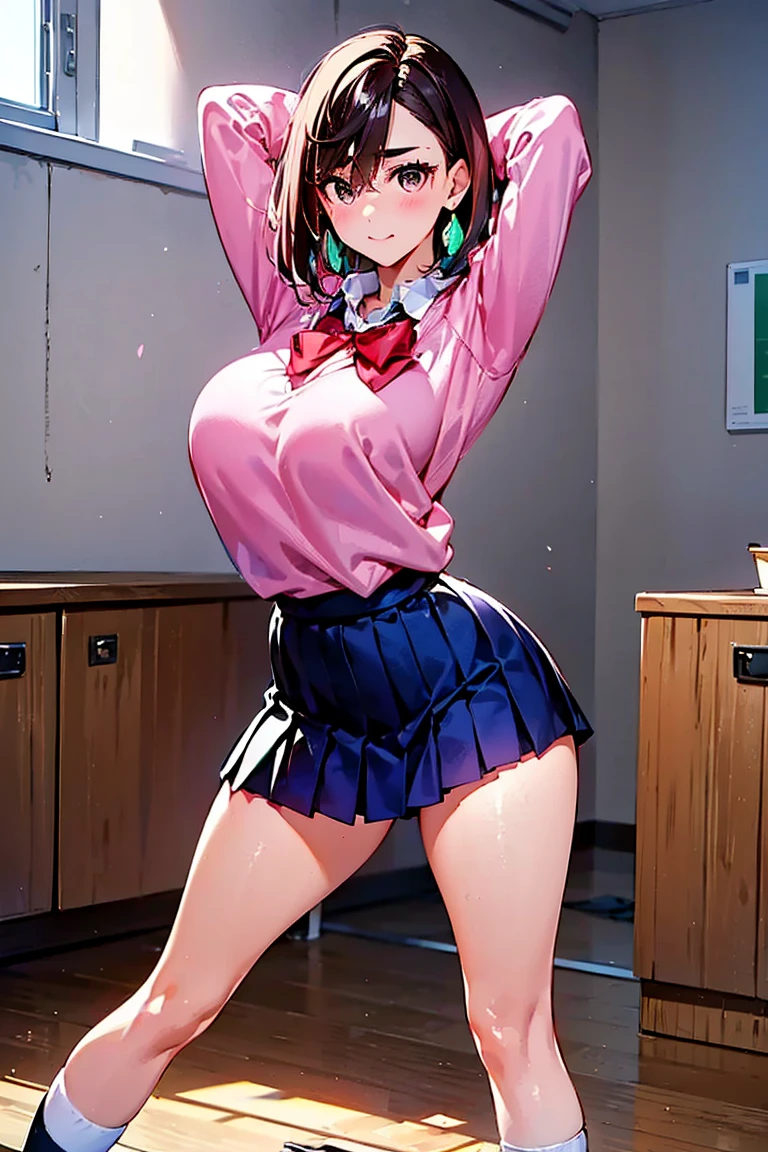 Double V,from the front,Pay attention to the panties,Crotch seam, Quality underwear,{{{Printed panties 1.1}}},break,
Zetadev, Braiding, Hair Intake, Twin tails, hair band,,dress, {{{pink dress}}}, Gloves Blush, bow, Frills, hair , clavicle,Idol, flower,,Hello heels,
,break,
from the front, {{{Shadowed face}}}, mock, arrogant,Looking from above,laugh at,Laugh out loud, Smile, Open your mouth, Looking down at the viewer, masterpiece,Absurd, beautiful detailed face
break,
,Squat,Looking down at the viewer,Squatting,
(Lower Body Shot, View from below, from the frontの眺め:1.5), Very low angle,Looking down at the viewer,
((Tabletop,High resolution)), Tabletop, Highest quality, , Absurd, Perfect Skin, Detailed skin texture, Ultra-detailed, 8K, Intricate details, Beautifully detailed face,High resolution, One girl ,from the front.(Very big boobs)
indoor,locker room