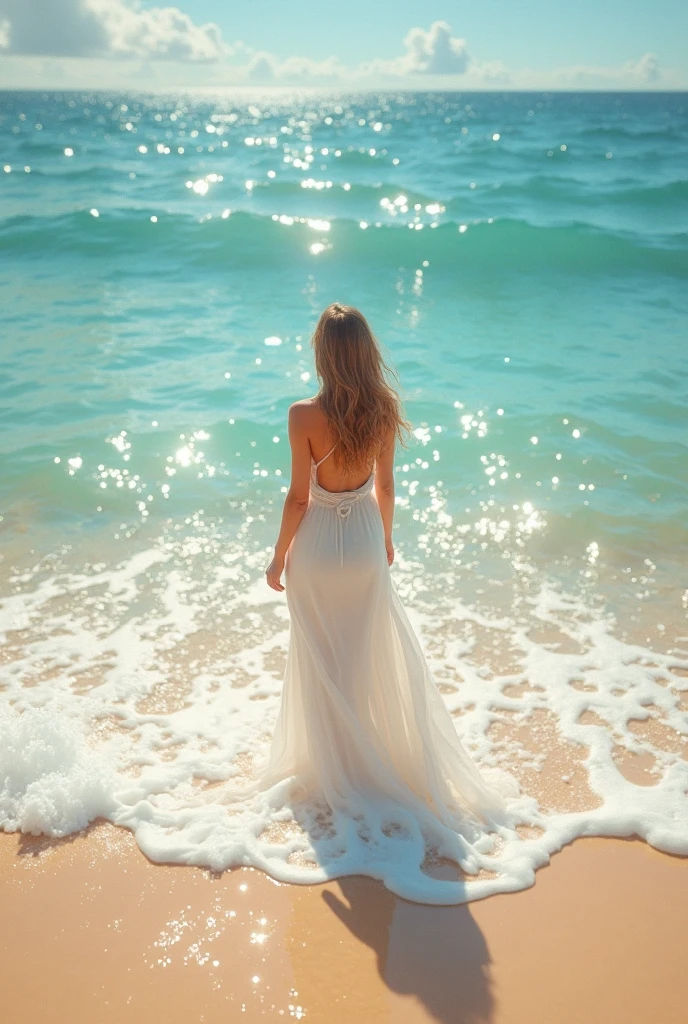 Ocean月ボリュームドレス　Ocean　Floating Feeling
