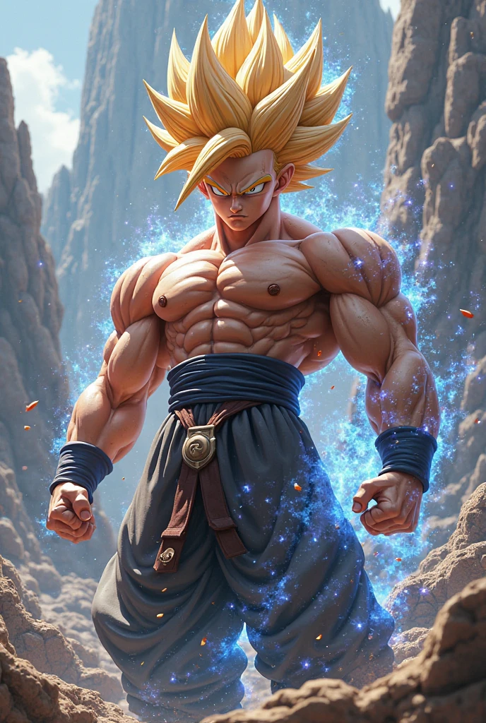 Goku fused with Frieza
