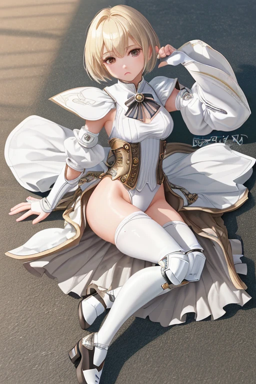 (masterpiece), (Highest quality), (Beautiful eyes and face), (Perfect female body), (Shiny skin),
View your viewers, Cowboy Shot,
One girl, alone, Lucy Heartfilia, Blonde, , Brown eyes,
Large Breasts,
Camel Toe:1.4、(Sweat)、(vapor)、(((Long gloves:1.3)))、、Knee-high socks、Open your thighs wide to the left and right、crouch on the ground、Show the audience your crotch,
Wedding dress、garter belt、Knee-high socks、Long gloves outdoor, Historical sites,Sitting on the ground、Sexy、With legs apart。Showing off your crotch。Sex、Nipples、Sexy、Naughty、Enchanting、With legs spread。Showing off pussy