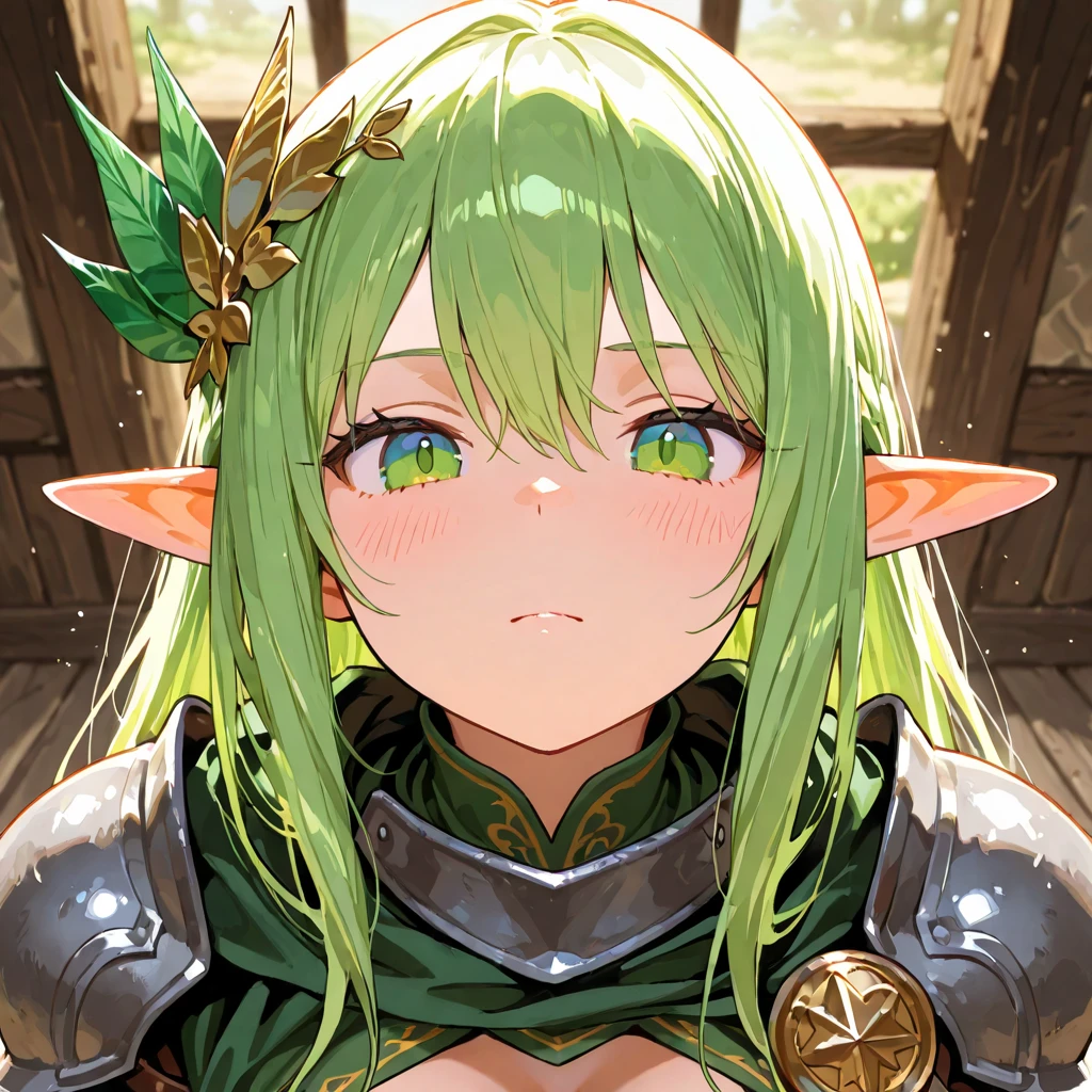 (8k, best quality, masterpiece:1.2),\(Eye details\),\(facial features details\),(\(clothing details details\)\),best quality,illustration,Excellent human body,(1 girl:1.2)+(1 man:1.2),2 person on the picture,upper body,(Elf:1.3),pointed ears,green pupil.the girl has long blonde hair.the man has green hair and sister head.the girl is the mommyfy mature female,she has big pench ass and huge breasts.(//the man is thin,his bangs cover the eyes:1.2//).(the girl height is 179 cm.the man height is 150 cm.:1.35)two people,Females are on the right,Male on the left。