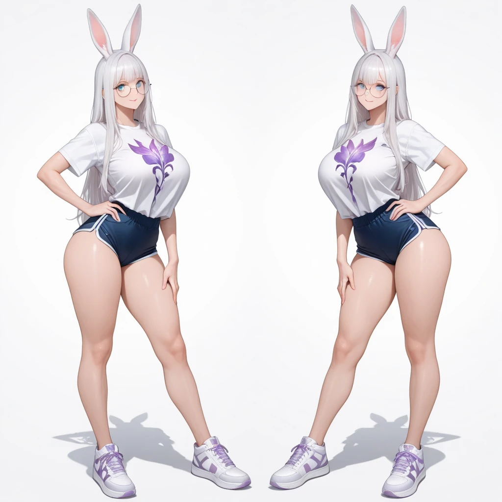 (RAW photo, best quality, masterpiece:1.2), (realistic, photo-realistic:1.4),(masterpiece:1.4),(best quality:1.4),1girl, solo, :d, animal ear headphones, animal ears, arms up, bangs, blush, bodysuit, breasts, bunny pose, clothes writing, covered navel, cowboy shot, cropped jacket, fake animal ears, gloves, outdoor,morning,snow, hair intakes, headphones, impossible bodysuit, impossible clothes, jacket, large breasts, latex, latex bodysuit, long hair, long sleeves, looking at viewer, large breasts, multicolored gloves, open mouth, pink bodysuit, pink eyes, red eyes, red jacket, shiny clothes, shrug \(clothing\), sidelocks, skin tight, smile, thigh gap, thighs, twintails, very long hair, white gloves, white hair,alice \(nikke\),(shiny skin),realistic, --auto
