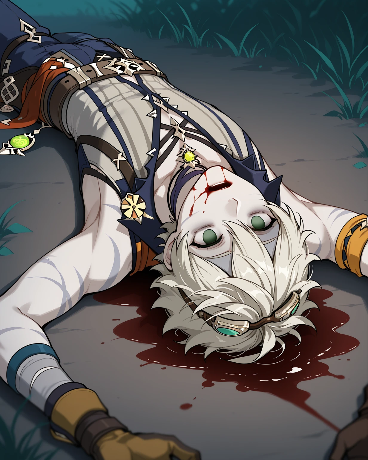 1 female,(Being surrounded by multiple goblins during a battle、Attacks on women),Goblin in heat,monster,(Are crying),((Torn clothes)),(Get on all fours),Dynamic pose,Dynamic Angle、Creampie、rape、、Hand and foot restraints、、good、Penis entering the vagina、Goblin hugs woman from behind、Saito