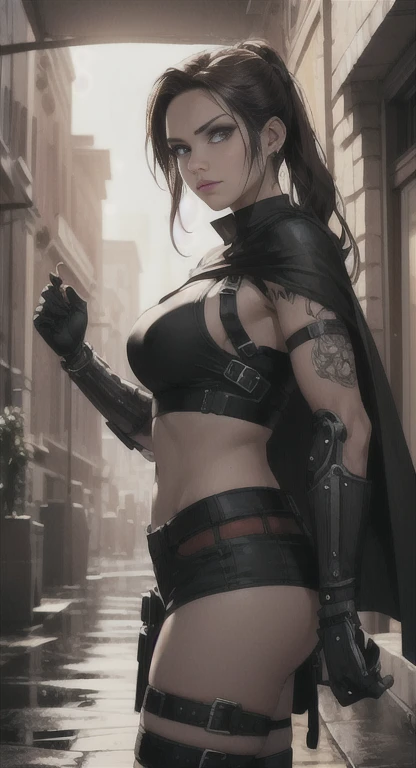 mulher bonita, seios longos, sensual