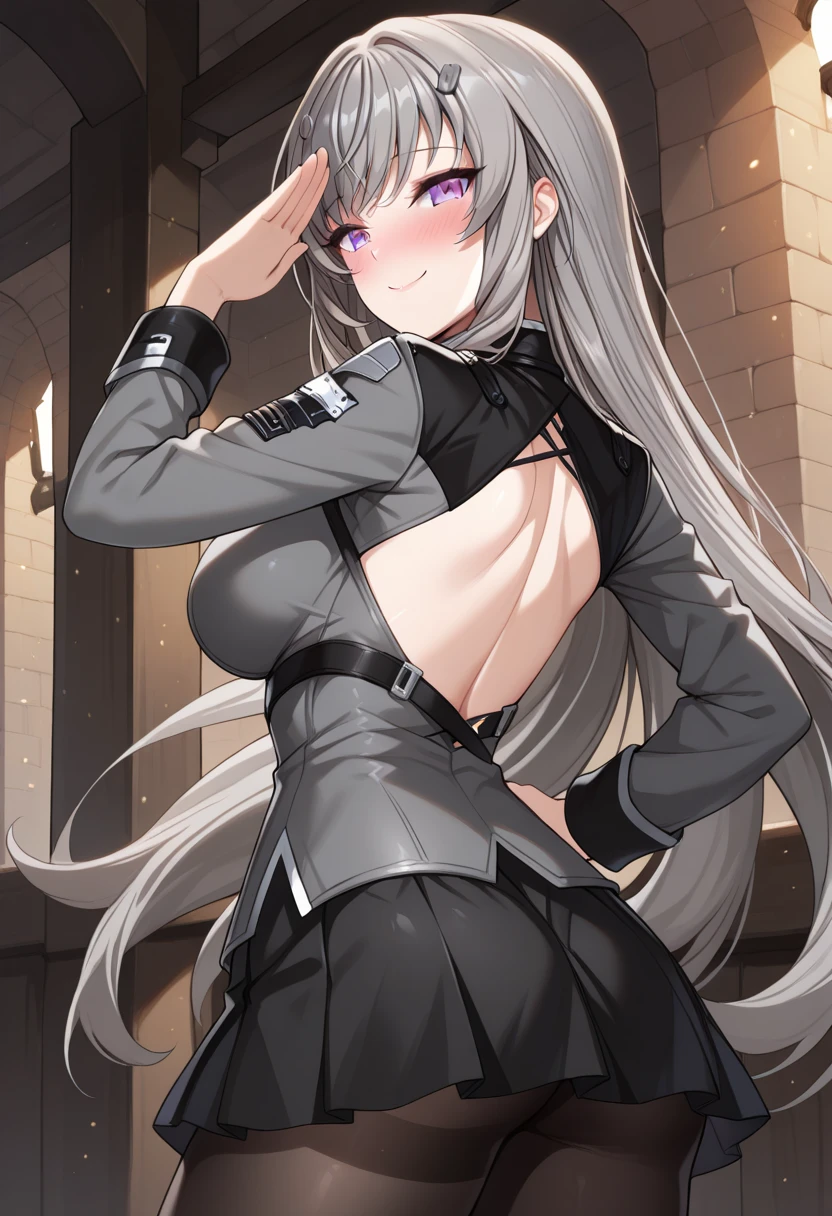 woman slender Slender Small waist Medium chest uniform uniform Completely naked Half naked Light clothing Huge vibrator Giant Handgun Backwards Landscape Prone