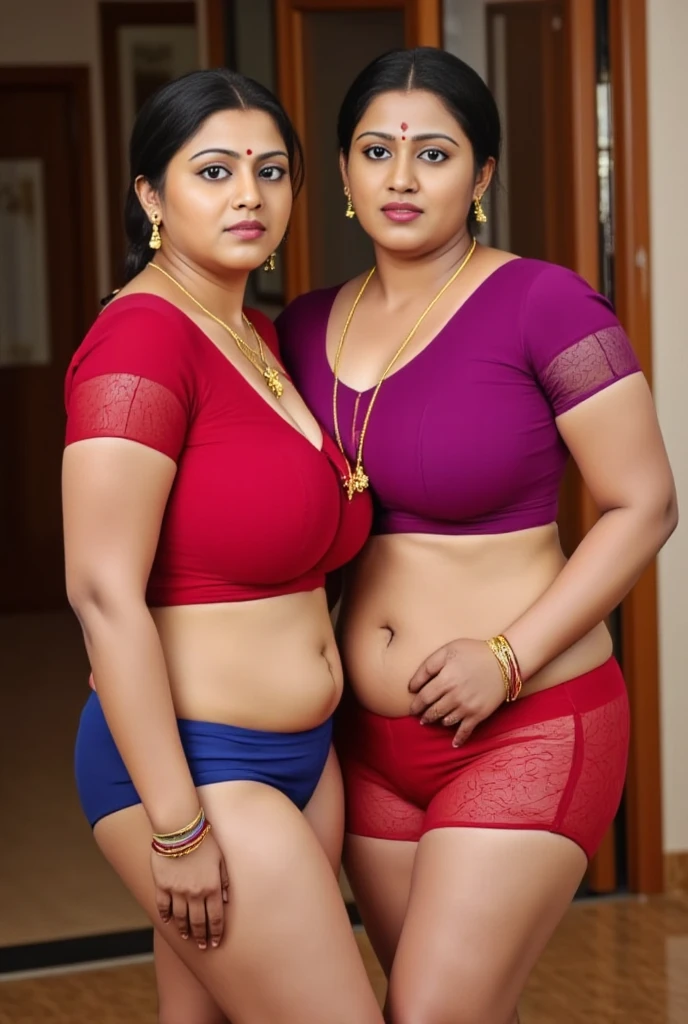 Actress Shilpa shinde in blue mini skirt,realistic  sitting on swing, fatty body, chubby, bbw, big beautiful woman, 