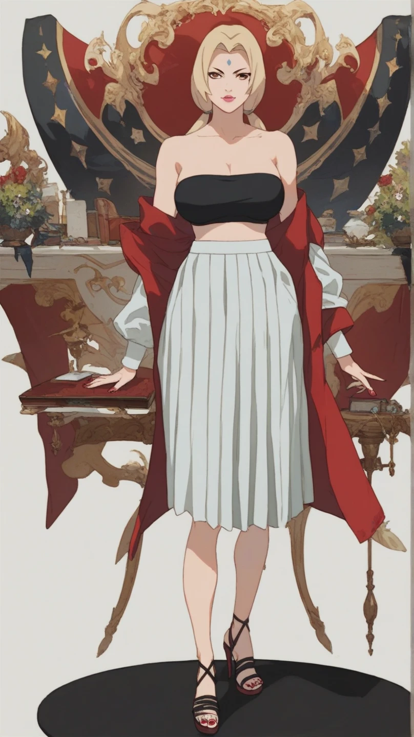 Woman sitting on the sofa with a glass of wine, Erza Scarlet as a real person, made in an anime artist's studio, ((in aristocratic attire)), royal elegant pose, Makise Kurisu, pixive style, It was, cute anime waifu in a beautiful dress, ((fair empress fantasy)), digital art of elegance, change style, draw a face