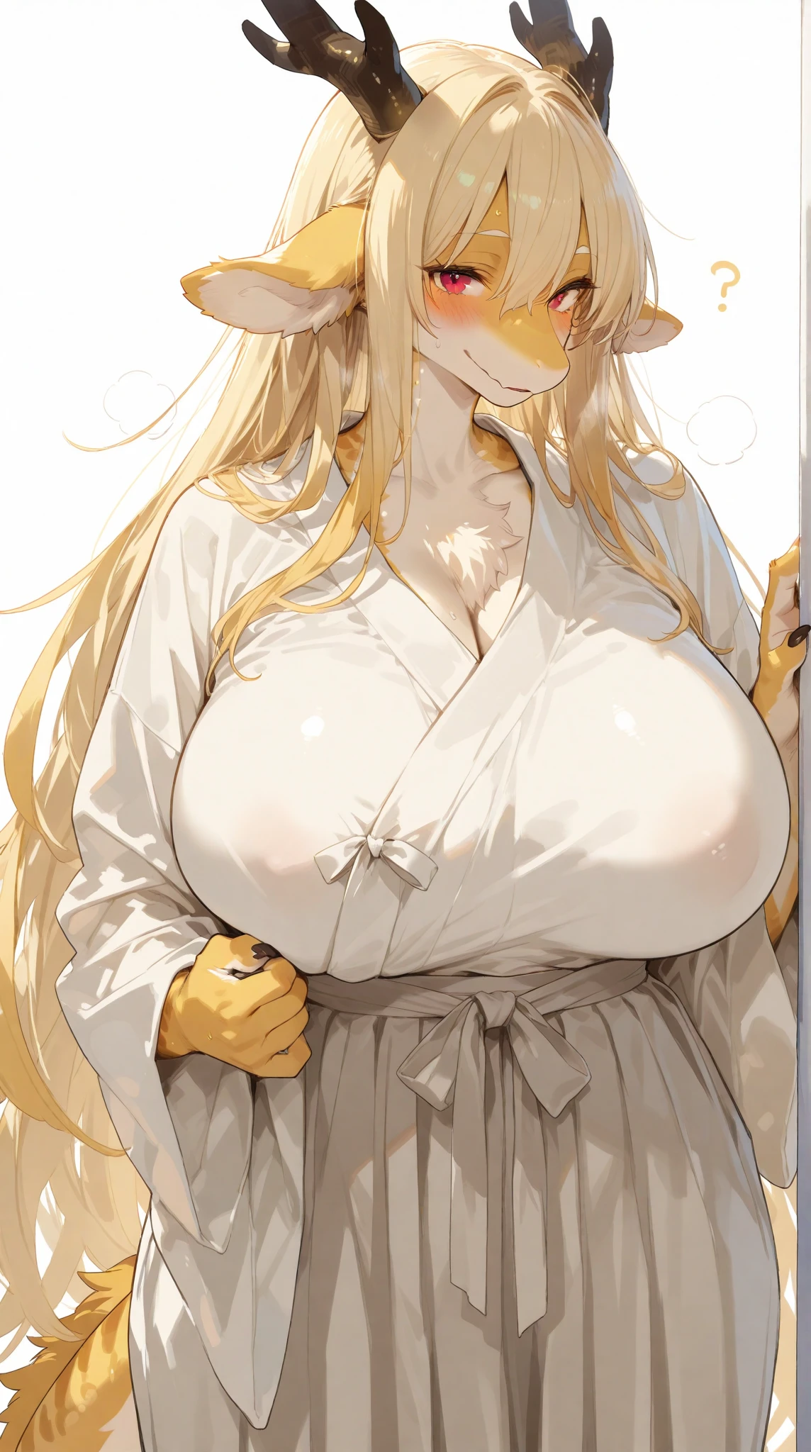 (nsfw), Big Breasts, Professional, high-quality photos, 4K resolution, Captures realistically and in detail a captivating figure wearing a fluffy white pajama with ears and a wheat stalk tail.. She is sitting in the middle of a magical forest, Every element is perfectly expressed. The texture of pajamas, The ears and tail are sharp、palpable. The sunlight falls on the leaves、The girl's face is gently illuminated, Highlights delicate and attractive facial expressions