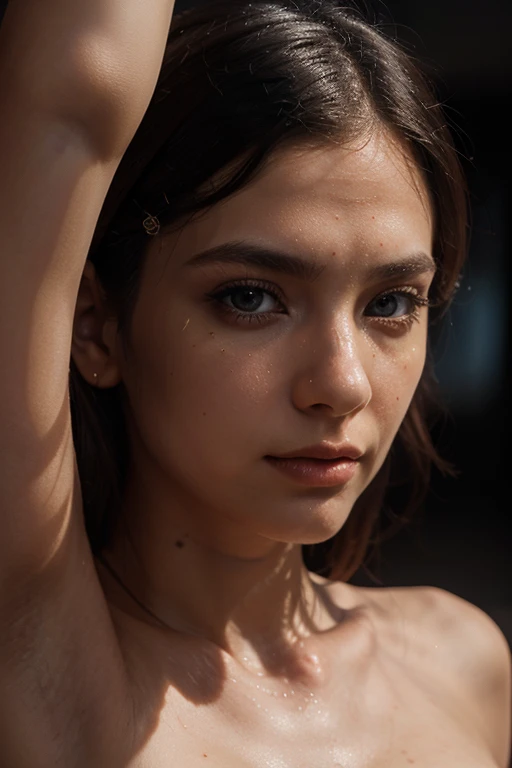 1girl,short transparent dress,visible underwear,looking up at the sky,detailed face,beautiful detailed eyes,beautiful detailed lips,extremely detailed eyes and face,long eyelashes,photorealistic,ultra-detailed,8k,high quality,vivid colors,dramatic lighting,cinematic composition,fantasy,ethereal atmosphere