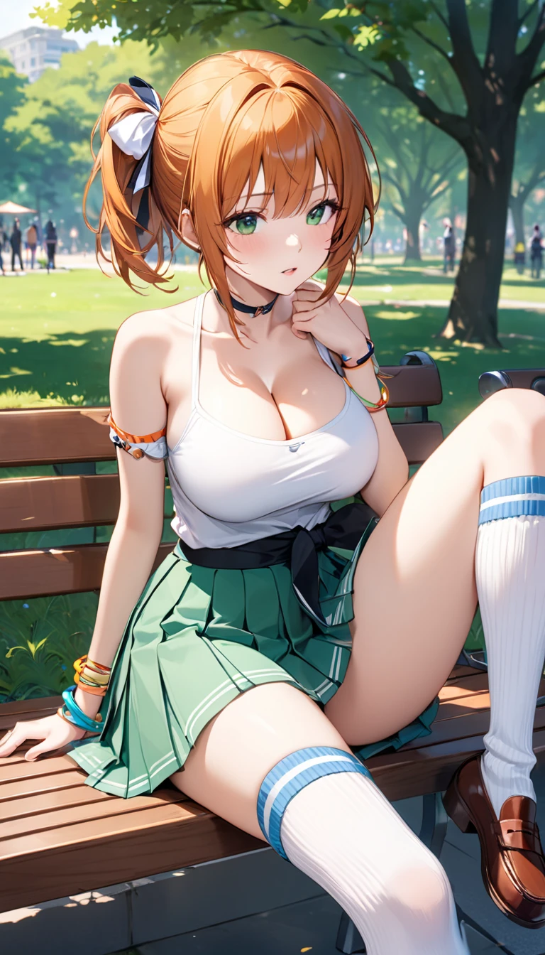 Nami in sweater and panties