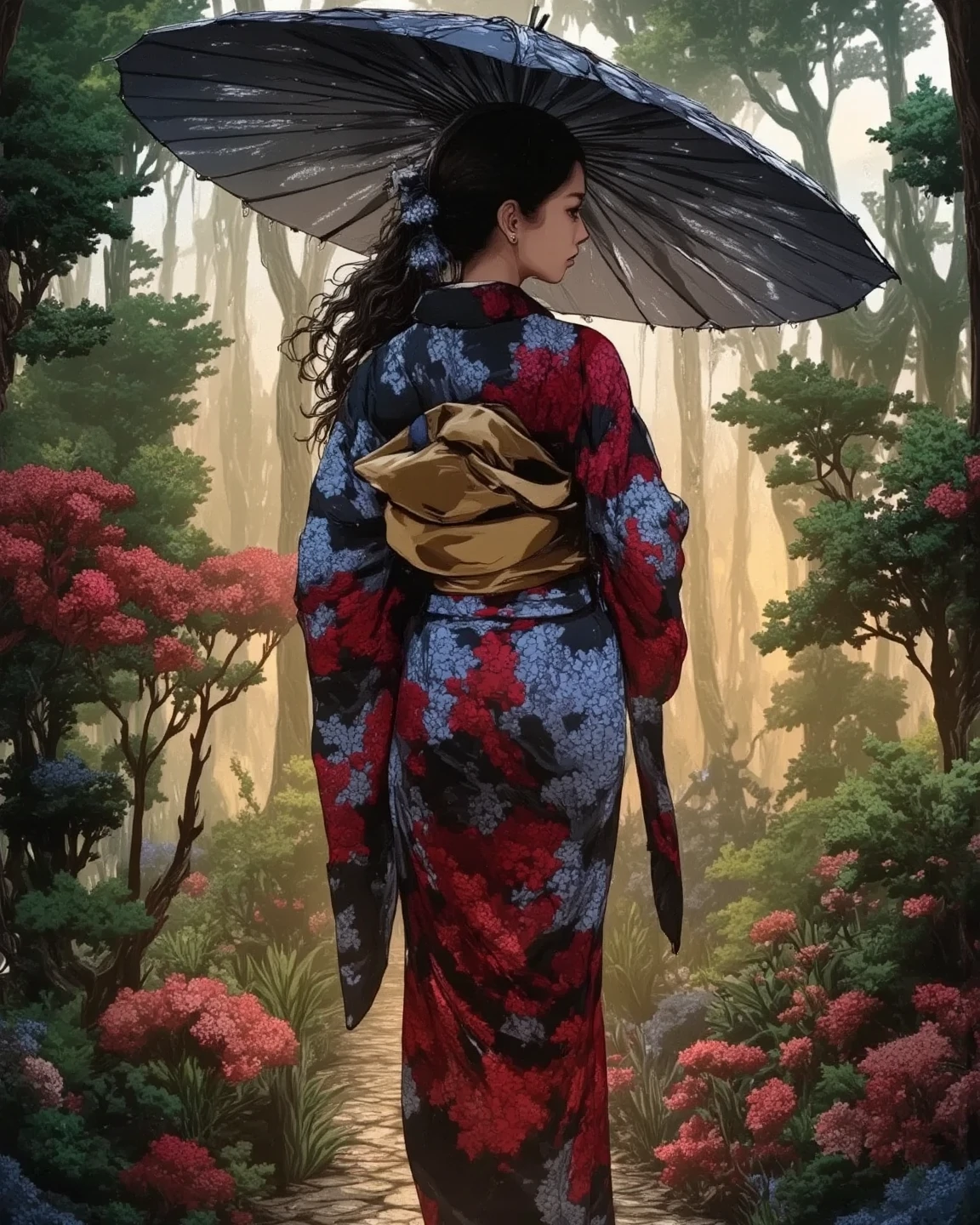araffe woman in a black lingerie posing for a picture, Japanese goddess, oppai, thicc, bbwchan, Voluptious body, giant stunning goddess shot, Oppein Proportions, big breast size, voluptuous and arousing, voluptuous figure, Beautiful female, Japanese, Japanese model, With large breasts