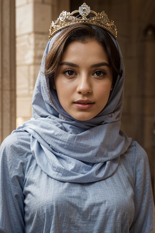 Violet myers wearing hijab 