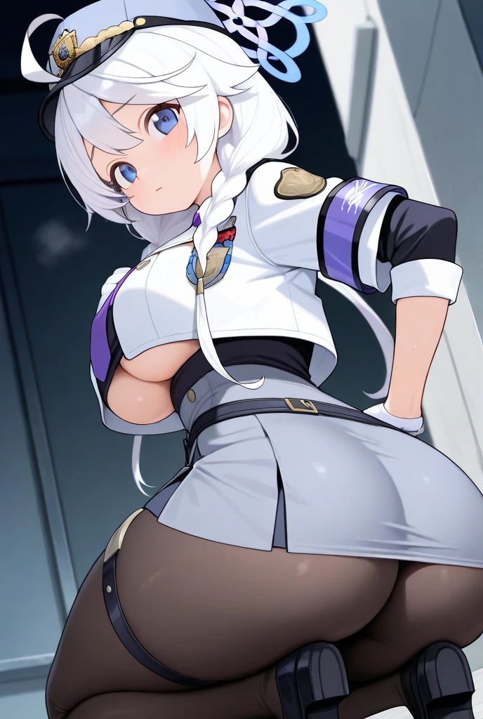 , skadi, big tits, nude, naked, thich, perfect body, nude, naked,ass_focus, multiple views, thick, sexy, thick, perfect body, white hair, vagina, perfect body