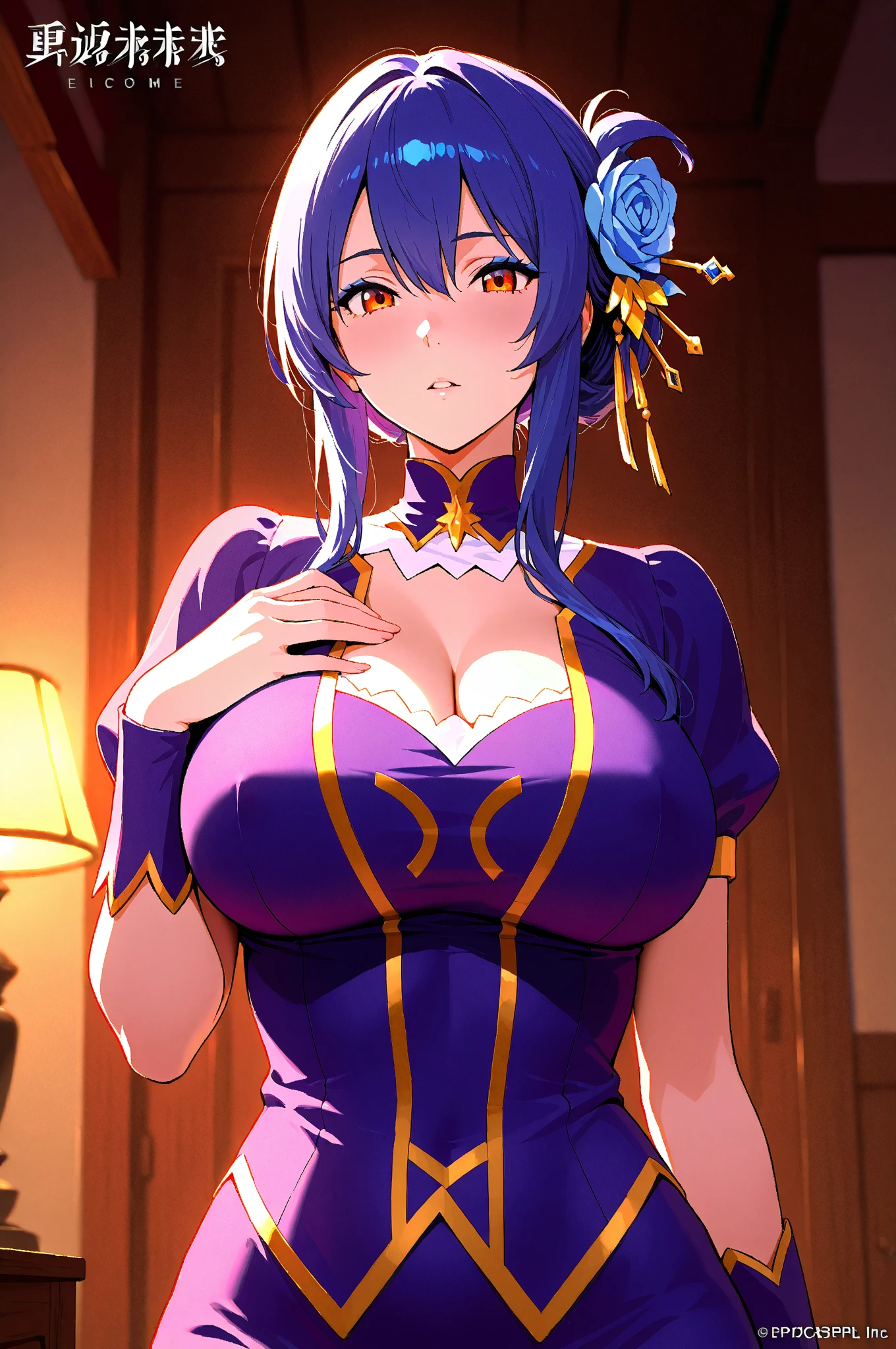 Genshin impact,Genshin,raiden,Raiden General,Ray Movie,komono,kimono,big tit,bewitching,A sexy,aphrodisiac,soio,Purple hair,on the beds,Sweaty,Wet area,Sexually,exposing a nipple,sexy,lovly,opening legs,defenseless,teats,Beautiful areola,Clothes show through with sweat,Ashamed,be shy,Kneading milk,Emphasis on milk,vera,married woman,Clothes come off,Self-restraint,Blowjob,undergarments,kowtow