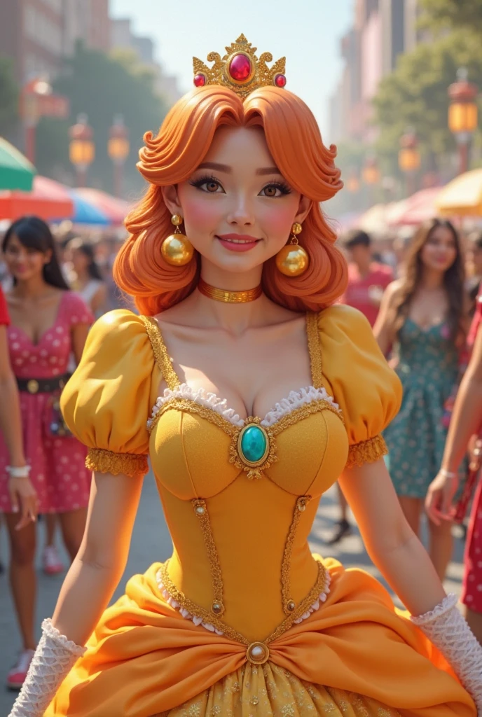 (best qualityer,4K,8K,high resolution,work of art:1.2),ultra-detailed, Bowsette como uma universitária dancendo no campus, showing off your stuff, Smiling and laughing, flirting with viewer, Seducing the viewer, breasts big, Waist slender, long brown hair, college campus, street public, Day Light, hdr, 8K, absurderes, Cinemastill 800, sharp focus, adicionar_detail:3 (woman alone) sophie, koopa girl, turtle girl, turtle face. porn filming lighting, well-lit, fully illuminated, Pokemon style, mushroom kingdom, nintendo, Super Mario World, private_Lap_dance, shine light