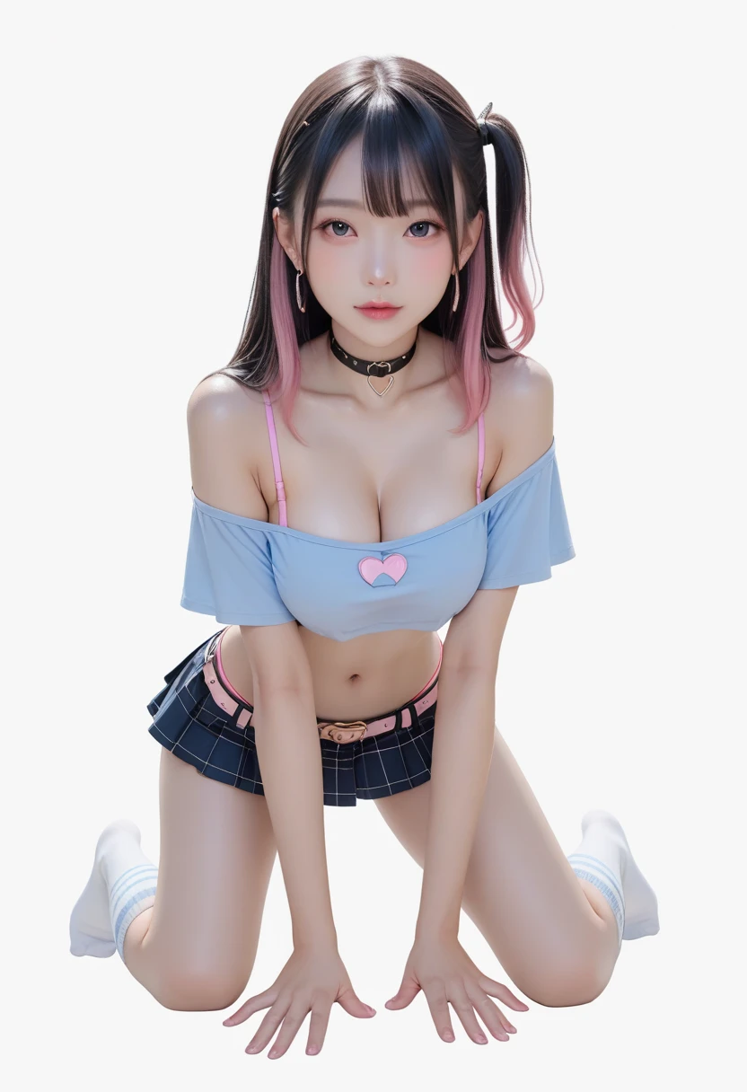 gp1, ((Best anatomy:1.2)), ((topless:1.3)), ((completely wearing sky blue and white polka dot pattern pleated skirt:1.5)), (completely sky blue and white short skirt:1.5)), ((Perfect 8-headed body:1.3)), ((extraordinary accurate ???????:1.2)), ((Very accurate ???????:1.2)), ((extraordinary well-proportioned body:1.2)), ((extraordinary beautiful body:1.2)), ((extraordinary sensational body:1.2)), ((extraordinary sensational pose:1.7)), ((slightly crab crotch:1.1)), ((slightly squatting down:1.2)), ((slightly legs wide open:1.1)), ((nsfw, spread pussy:1.4)), ((naked left thigh)), ((without bottoms)), ((without pants look:1.2)), ((without pants)), ((without trousers)), ((without panties:1.2)), ((completely naked:1.3)), ((completely nude:1.3)), ((completely nudist:1.3)),(Lolita:1.3),(Idol:1.6), (Lots of Skin:1.11), ((perfect skin)), Girl 17 years old, ((Cute:1.3)), ((Baby Face)), ((Smile:1.2)), (Slender Body), ((Pretty big breasts)), long hair, Black hair, Twin tails, 4K, High Resolution, ((Masterpiece:1.3)), ultra-definition, extremely detailed 8K, Top Quality, Head:1.3, ((Hasselblad Photo), Fine Skin, Focus), Soft Lighting, Dynamic Angle [:(Face Details:1.2):0.2], ((cleavage of the breast)), ((Rich cheeks)), (full body:1.1), ((extraordinary well-formed body:1.2)), ((extraordinary well-formed right nipple:1.1)), ((extraordinary well-formed left nipple:1.1)), ((perfect body:1.2)), ((perfect right nipple:1.1)), ((perfect left nipple:1.1)), dynamic pose, ((pussy:1.3)), ((perfect Vaginal object insertion:1.1)), ((Do not hide the joint)), uncensored, ((1boy)), perfect 1penis, wet, sweaty, ((doing sex with a black man:1.5)), ((both feet are on the ground:1.07)), ((put your one hand on the penis behind your leg:1.1)), ((ecstacy:1.5)), ((orgasm:1.5)), ((exposed vagina:1.2)),((both feet are on the ground:1.4)),