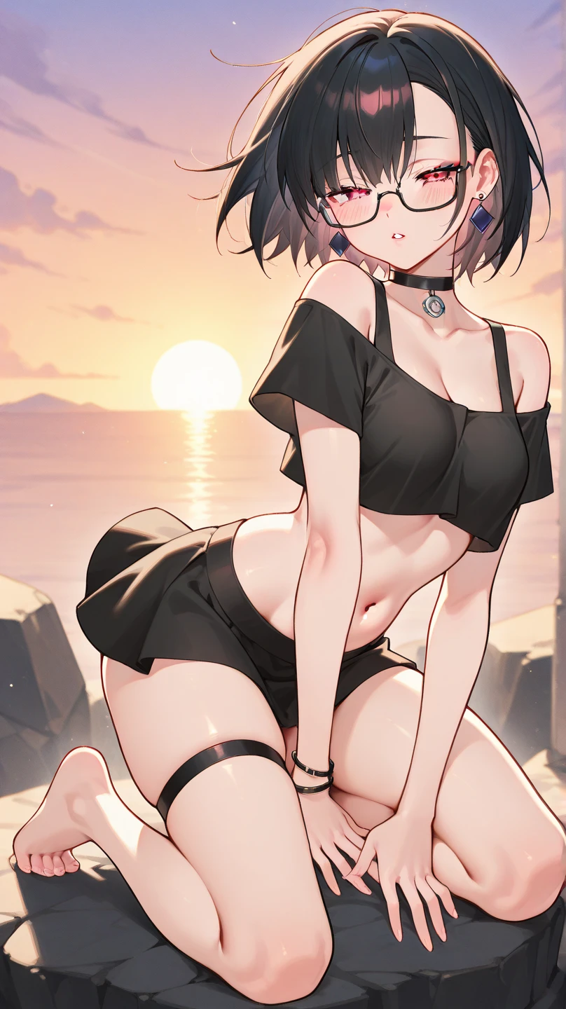 Masterpiece, best quality, nsfw ,1 girl,heart hands,beach,
White bikini, cute pose,smile,gothic
Official style, nijisanji,inui toko,