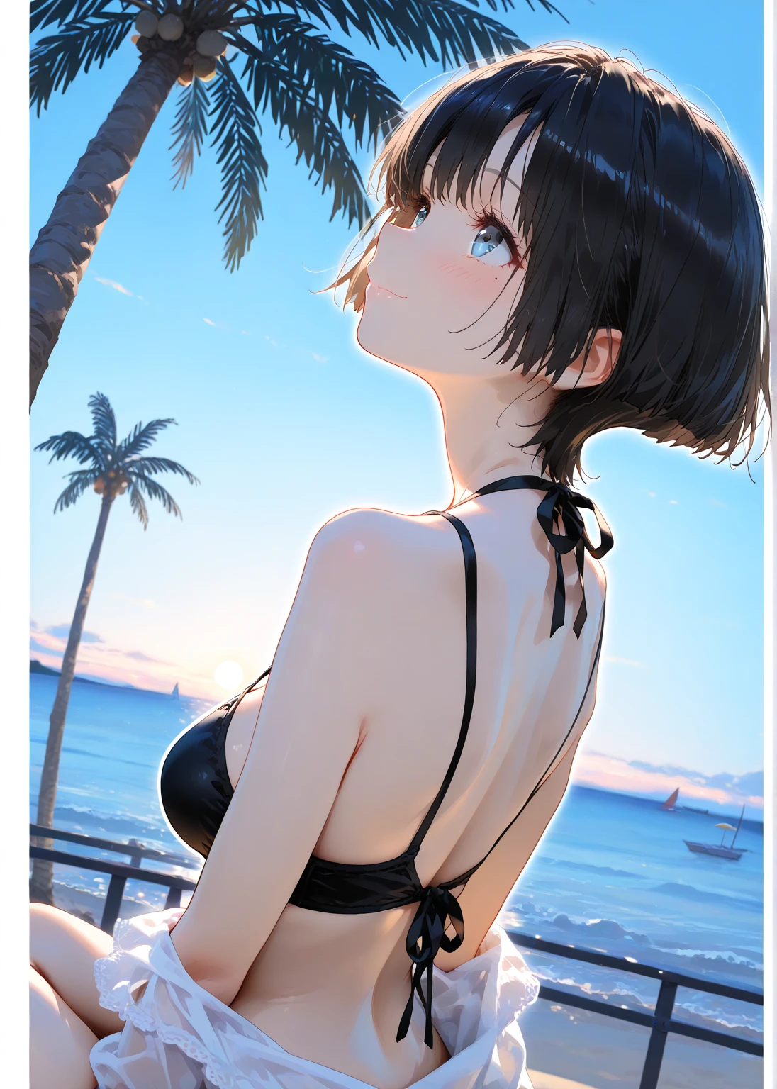 1 Girl, Solo, sensual,Bob hair, seductive, wet sexy naked female body,shiny body, big buttocks, big breasts, ada wong, Ultra high resolution, photo, photorealistic, very detailed, detailed face, standing on , ahegao,lustful joyful expression,sexy belly, cute alone woman, ephemeral beauty, fantastic sky, blue sky, white clouds, refreshing sky, flying bubbles, medium chest, full body image, (masterpiece, high quality), look at viewer, bob cut, shiny skin, Attractive, dreamy, ((bangs Thick up, exquisite details. Intricately detailed. Attractive. Oily skin.