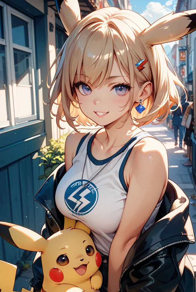 (best quality,4k,8k,highres,masterpiece:1.2),ultra-detailed,(realistic,photorealistic,photo-realistic:1.37),cute,(loli),(big breasts),outdoor scene,smiling face,orgasmic expression,(childlike face),((petit)),((cute)),night,pale skin,(darkblue one-piece swimsuit),sitting,blonde hair