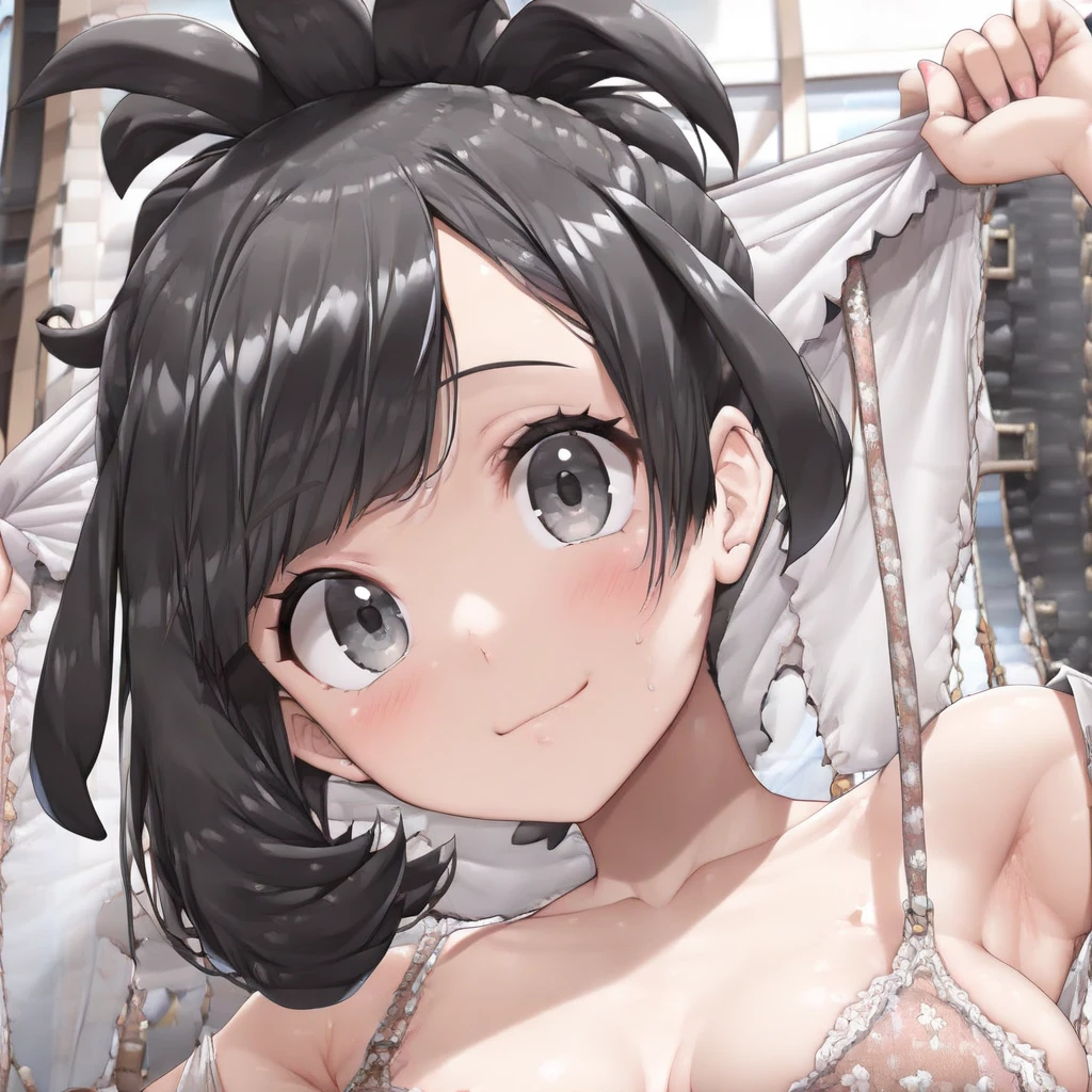 NSFW、{{{masutepiece}}}, {{{Best Quality}}}, {{Ultra-detailed}}, {{extremely delicate and beautiful}},(nffsw), (Best Quality, , 32K, masutepiece, nffsw:1.2),elementary student、a photo of a cute girl,、 of the highest quality, Best Quality, Realistic, Unity, 32k wallpapers, Official art,(Childlike body),(child),(a white bikini:1.5),{Bikini swimwear}、(Slip Costume)、{The swimsuit is out of place.}、{Show}、(String-shaped panties:1.5),(Gorgeous headphones:1.3),(Surprised expression:1.3),(Sweaty skin:1.5),(Juvenile body),(Unripe々Shishi Body)、Black hair,(Very short hair:1.3),,(,(Full body:1.2),{Sexy body}{Bare legged}Erotic body、(Costume Lift :1.7),(Tiny Bikini:1.3),(),{pubick hairマンコ},、{highleg}、、(Mid summer:1.5),(Angle from below:1.5),(Spread legs),(clean legs),childishオマンコ、The shape of the pubic area is clear、rather small breasts、flat breast、{{The bikini is see-through}},{},{{{The pubic area is protruding}}}、{{Pubic area exposed}}、{Costume with visible nipples},,{Papillae visible through clothes},{Pink papillae}、pointed papillae 、{{pointed Nipple}}、オマンコthe shape of the is clear、{freshマンコ},Namanasiオマンコ、、,{{Bold open-legged pose}}、{Vulgar poses}、{{{{マンコFocus on}}}}