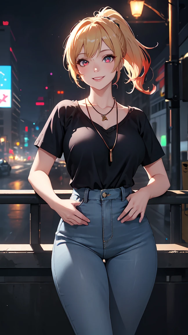 8K、Novara Kugisaki、I'm wearing denim、is standing、Female nipple、独奏
