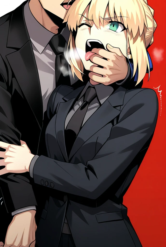 1girl,((1dog)), vaginal sex, kneeling, bent over, sex from behind,doggy style, from side, arms behind back, arm grab creampie、masterpiece、closed one eye
(nsfw)high quality、ultra highle、master piece、(slant eye)(masturbation)(blonde blue eyes)()(petite)(small breast)(small nipples)(14years old)((Long medium hair))(yellow hair)(hair between eyes)(messy hair)(hair intakes)(side lock)(small breasts)(Ccup)(petite)(low length)pink nipples、Close your eyes、Crying face、orgasm、Touching the nipples、blazer、Licking nipples、Blindfold、first round、