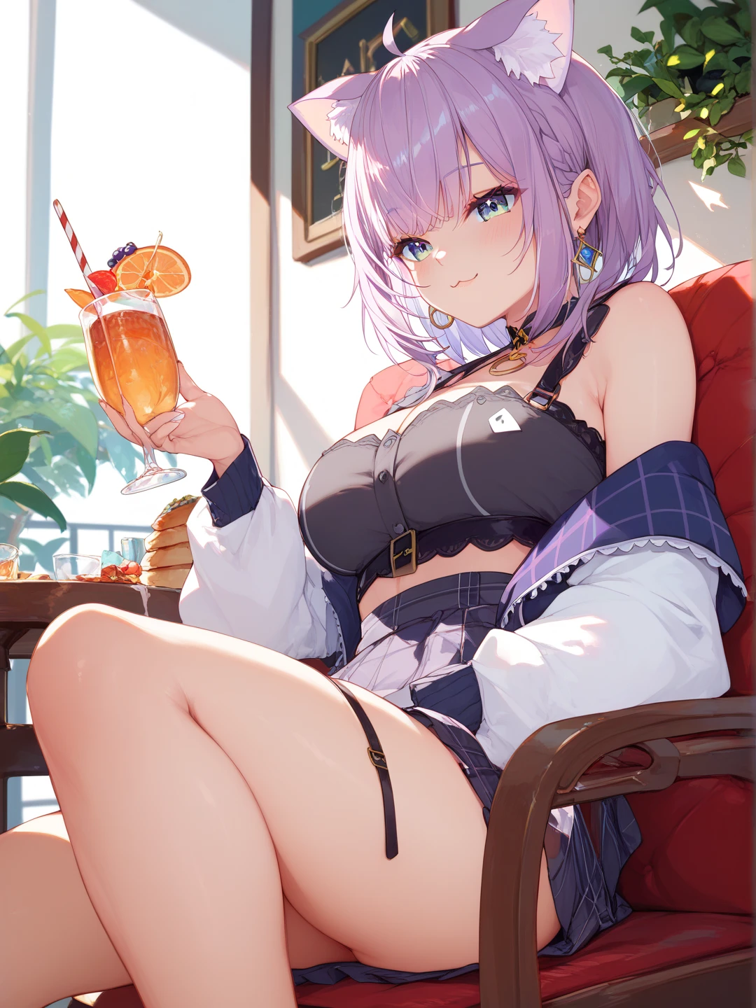 shinobu kochou, masterpiece, 4k, 8k, small breast, kawaii, ,tits, Brat, Black Hair, Twin tails, Emphasize the chest、Nipple Contour, Cleavage, garden, Chamber of Secrets, shower room