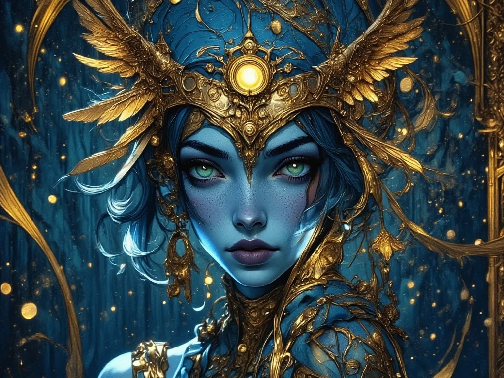 ((gold, silver, glimmer)), faerie, limited palette, contrast, phenomenal aesthetic, best quality, sumptuous artwork <lora:detail_slider_v4:1>