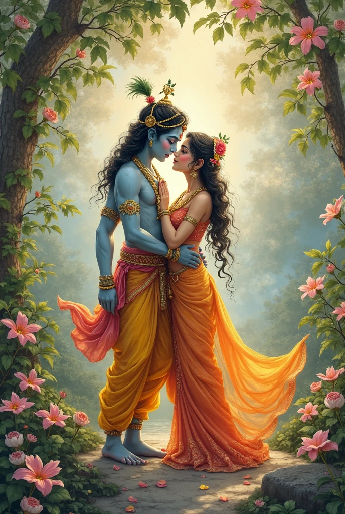 Radha Krishna cute