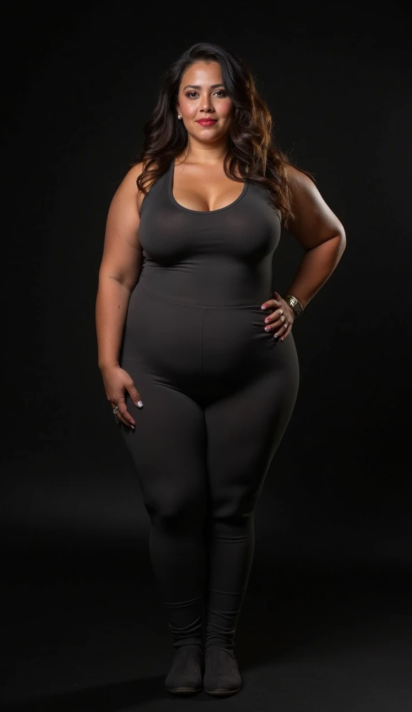Swastika mukharjee indian beautiful women attractive plus size hour glass bulky huge figure women, closeup camera view, Big and huge M cup breasts, SHEIN girl wearing heart pattern urban fashionable & Cool jumpsuit colors: rose gold , covered bust , Standing posture gracefully, Make eye contact, different hairstyles, bright eyes, thin eyebrows, fair skin, blushing cheeks, prefect View from head to toe, whole body, Ideal for high fashion or editorial shoots., Very realistic skin texture, View from head to toe, whole body shot, whole body view, smiley face, black hair, indian face, Perfect skin tone lighting, Very realistic skin texture, bigger waist, busty, big ass, fleshy thighs, thick thighs, busty, whole body view, industrial warehouse: exposed brick, metal beam, And gritty, urban feel.