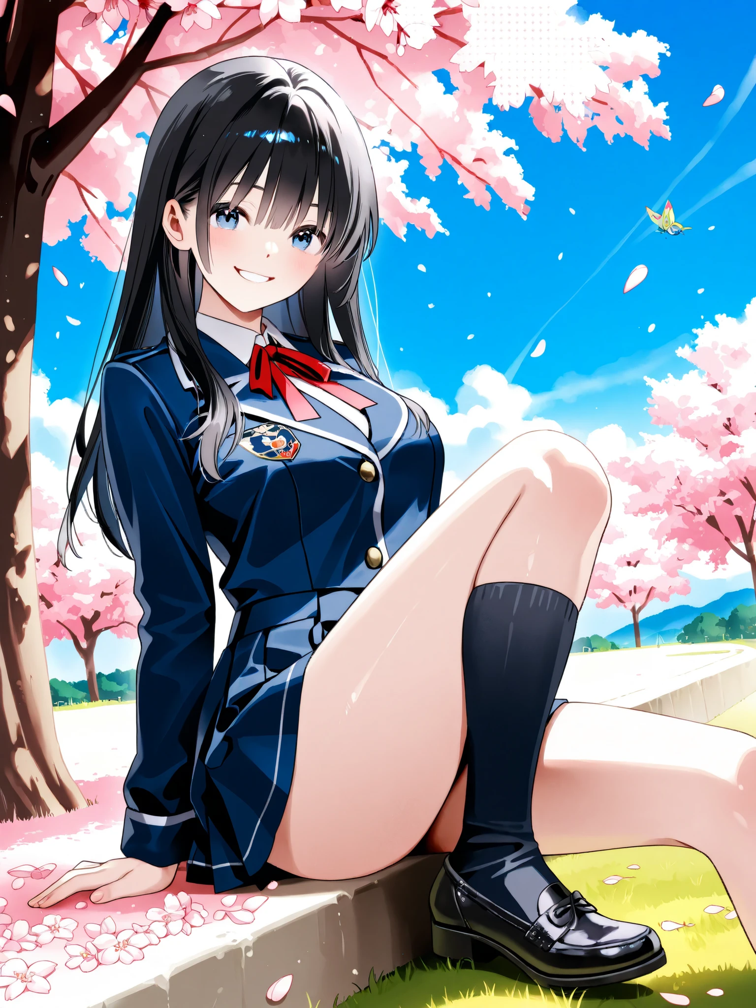 1girl,18yo,perfect hands, perfect finger,perfect anatomy, masterpiece, best quality,realistic, hyperrealistic, 16k hdr,, aamii, short hair, black hair, blue eyes, (glasses), (see through pink sailor senshi uniform,pink ultra miniskirt:1.3),outdoor,standing,(sweat:1.1),(happy smile),large breasts,cleavage,erected nipples,(sexy pose,spread legs:1.2),from below,navel,high heels