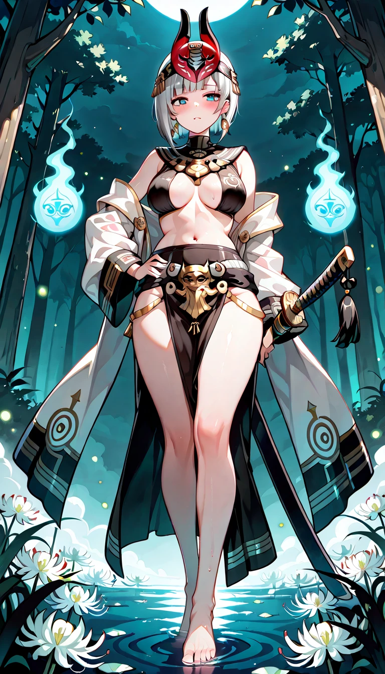 Best quality at best, 超高分辨率, 4K detailed CG, The work of the master，sabertooth tiger，Mayan clothing, Moon Night，The medium scene is，Full body like， ((humanoid body)) Aesthetic, Beautiful images，one-girl