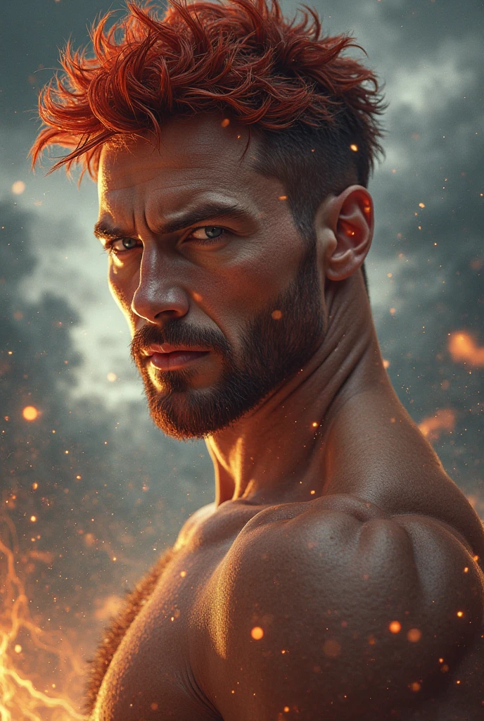 "Generate an AI image depicting Beckham as a mythical creature, combining elements of his iconic style with fantastical and otherworldly features."