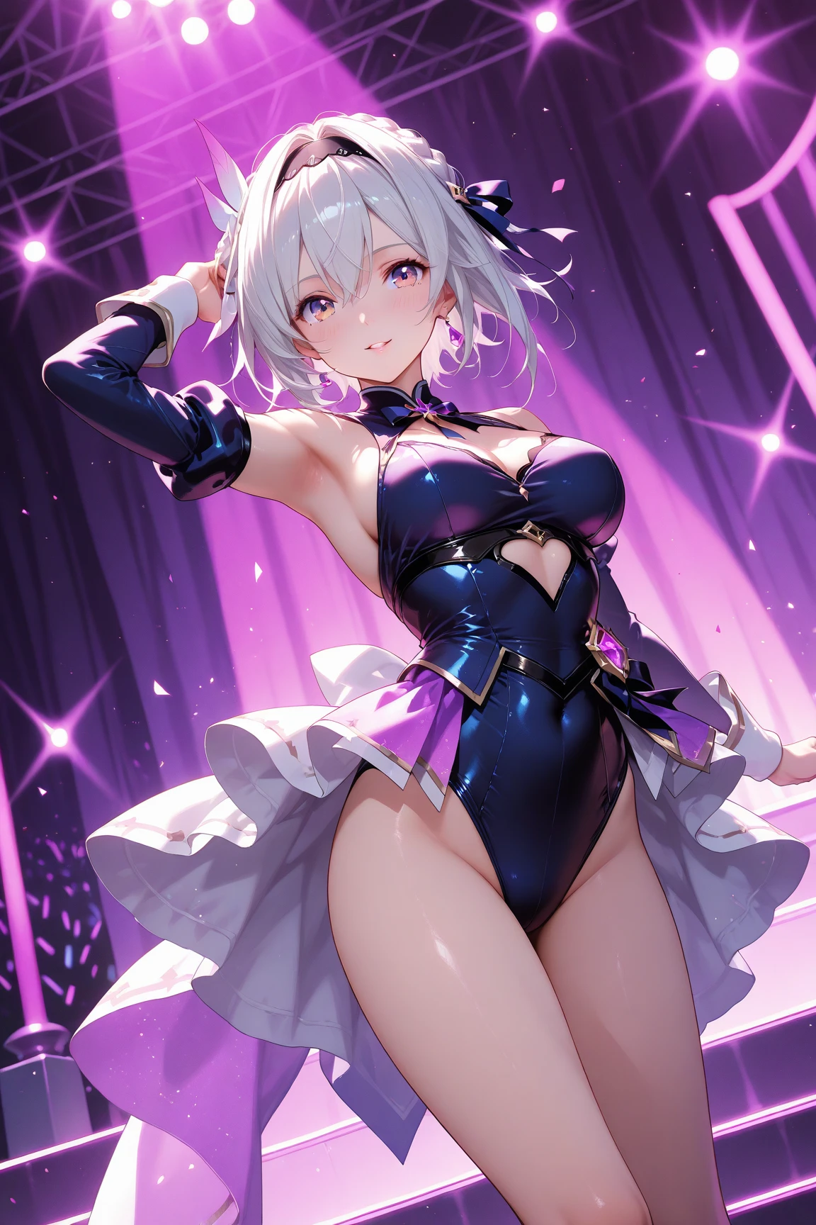raiden, Take off your , pink lace underwear, Very big breasts ,magic ,