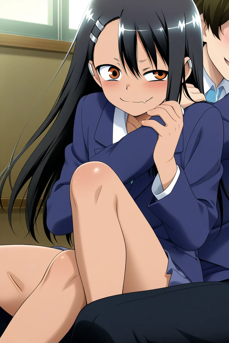 alone, One girl, View Viewer, 2D, anime, anime coloring, Upper Body, (White background:1.3), Miyuki Shiba, , Jacket, tie, View Viewer, Masturbation,orgasm,Masturbation,Love juice,Climax,(( 指で膣を触ってMasturbationする)),Pussy juice,chest,Fingering,Wet Panties,Pussy juice stain,Put your hands in your panties,Squirting、Squirting、Squirting、
