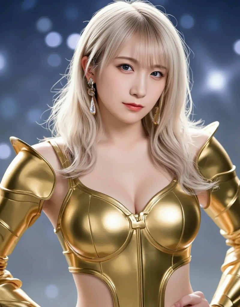 In the martial arts arena of the Colosseum in Greece、Martial Arts Tournaments、Saint Seiya、Beautiful One Girl、huge-breasted、cleavage of the breast、beauty legs、(((He wears a glittering futuristic combat armor in metallic red)))、Shining silver chains are connected from all sides、Unbelievable number of glittering chains、Armed with chains、((Scream))、((exclamation))、((fighting poses))、8k, top-quality, (pubic hair beauty)、hight resolution, 逼真, realperson,