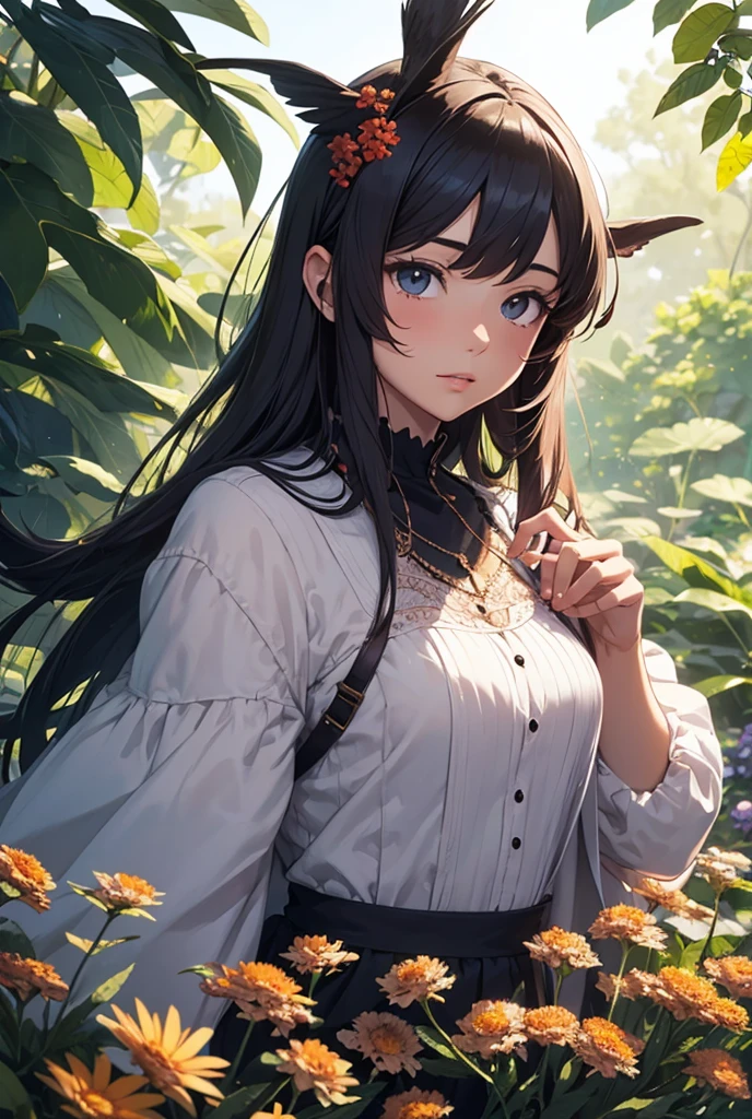 (Masterpiece:1.2, premium), (realist, photorealist:1.4), beautiful illustration, (Natural side lighting, movie lighting), 
looking at the viewer, 1 girl, Japanese, girl de secundaria, Perfect face, cute and symmetrical face, shiny skin, 
(wide, pierce hair, by rubio), hair between the eyes, gold eyes, long eyelashes, (medium breasts), slender, 
beautiful hair, beautiful face, Beautiful detailed eyes, beautiful clavicle, beautiful body, beautiful chest, beautiful thigh, nice legs, beautiful fingers, 
(girl,whole body,(detailed face:1.2), Masterpiece, fashion,chinese dress,, medium hair, black fur, two tails, blunt bangs, Brown eyes,