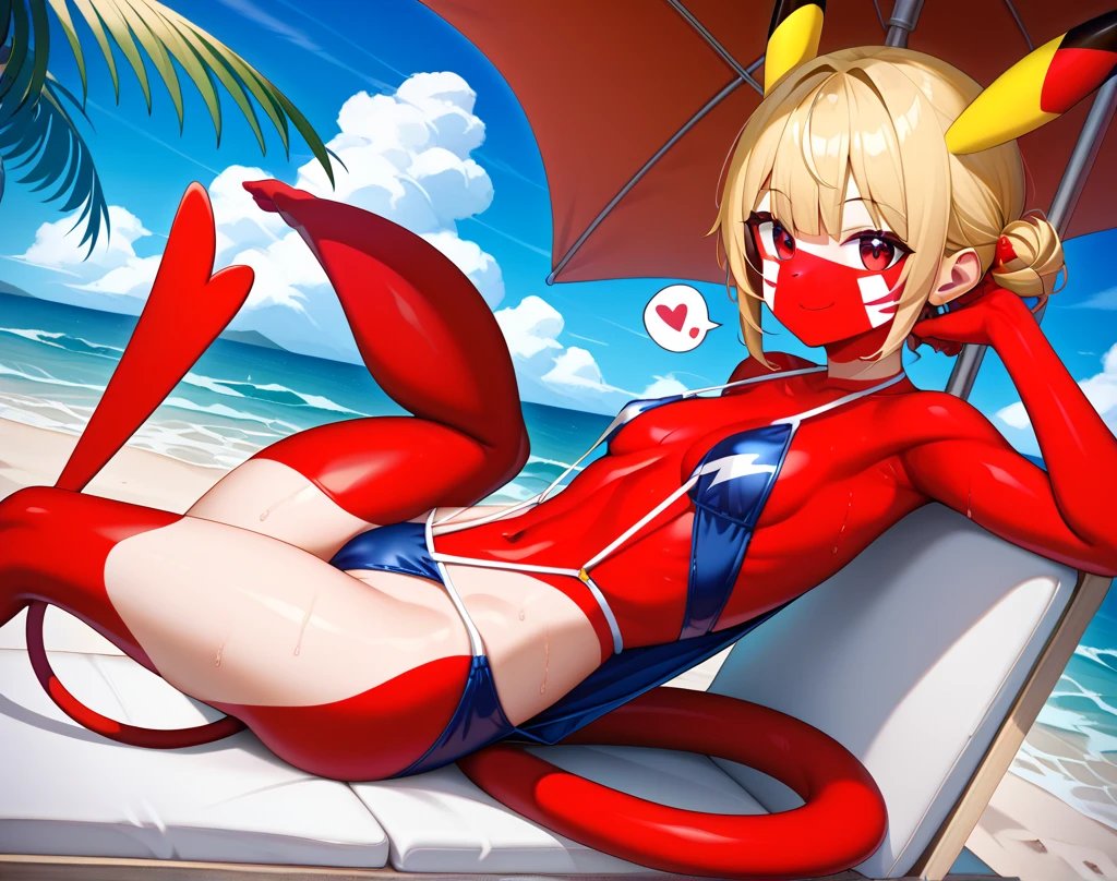 Live-action quality、masterpiece, top-quality, The ultra -The high-definition, Top resolution, ighly detailed,Bodysuit made of tentacles exposed only on the chest and crotch, View Viewers, crying how bright、Ecstatic look, red blush,Dappled sunlight, Sea sand beach, tentacles,Front-facing outstretched legs, Vaginal with tentacles inserted ,Shorthair,a blond,A -yeld gi