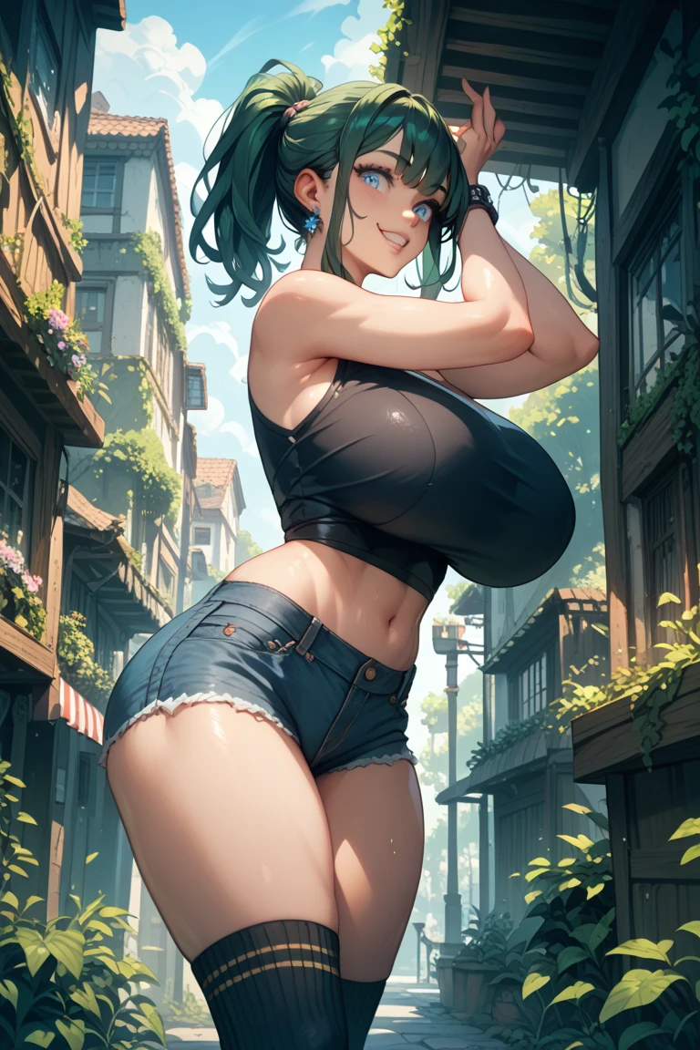 tallgts,giantess,Full body photo,school uniforms,korean,wearing glasses,Big breasts,pencil skirts,white lence stockings,stiletto,(Long legs:1.1),Extremely tall girl,Above the house,Beautiful looks,Delicatemakeup,Perfect lighting,Cinematic quality,8K,High quality,(GTScity:1.4),gts,Aerial View,(Rampage:1.5), ((best quality)), ((masterpiece)), ((realistic)), beautiful woman hiking, nsfw, ((large_boobs|tits|breasts and saggy breast in 188cm:1.5)), gorgeous mountain scenery, bright day, stunningly beautiful, ((blond and blue hair ombre:1.2)), style:comic 90s, ((voluptuous)), apple butt, apple boobs, lactation, milfication, mature female, sharp eyes, cinematic, hard hip, real furry:fox woman, buxom, stocky, (unrealistically giant breasts:1.4), (more details:1.15), hair over eyes, hair over one eye, (exaggerated body features:1.4), monster girl, zoroark's hair, Anivia's crystals and (fox ears:1). Incorporate characteristics, monster woman, realistic ((boobs incorrect body proportions:1.3)), (Large breasts-Huge breasts-Nipple optimization*: 1.155), (Russian Doll Likeness: 0.75), (Fake Breasts: 1.115), (full_body:1.2), solo, giantess