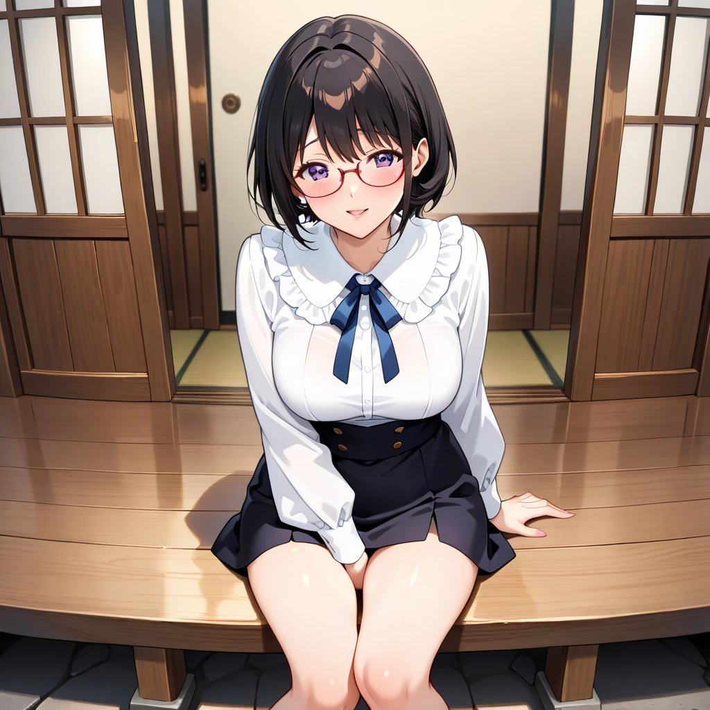 Roberta、Group、Twin braids、Glasses、gem、maid、Opaque Glasses、necklace、apron、Crosaid headdress、crossnecklace、long hair、long sleeve、bangs、Round Glasses、black hair、one girl、solo、Expression of feeling、blush、nipples are visible、sit with your legs apart、clothes get wet、Clothes are transparent、lace panties、long skirt、spread legs、flashy underwear、Mushy white love juice、Drip a large amount of love juice、orgasm、、Kindergarten children、、6 years old、、 of