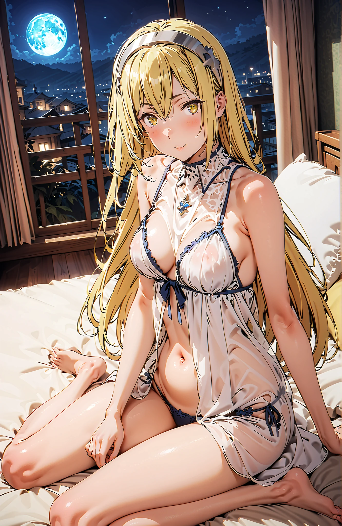 The woman is pushed down on a large bed and naked men put their dicks into her pussy and ejaculate a lot, rape her, groping her all over, gang-raping her, and a lot of semen overflows from her pussy.、((Highest quality)), ((masterpiece)), (detailed), (Perfect Face)、The woman in the Japanese garden is a Japanese Tiare, wearing a gorgeous and dazzling kimono, gorgeous hair ornaments, gorgeous jeweled accessories, and an engagement ring.、The woman is an elegant Tieryu with green eyes and blonde medium-long hair. The woman is a Japanese Tieryu wearing a Japanese kimono.