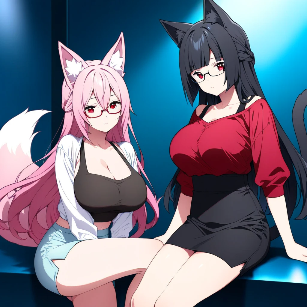 Nsfw, orgazm, Dog Monster, girl and monster , Hentai, small booby, a woman in a white shirt and black pants is standing next to a cat, angry high moral sexy werewolf, the anime girl is crouching, vampire white fox, vampire girl, succubus in tight short dress, castlevania witch, anime catgirl, in a dungeon, cat girl, gapmoe yandere grimdark, catgirl, 2d game fanart
