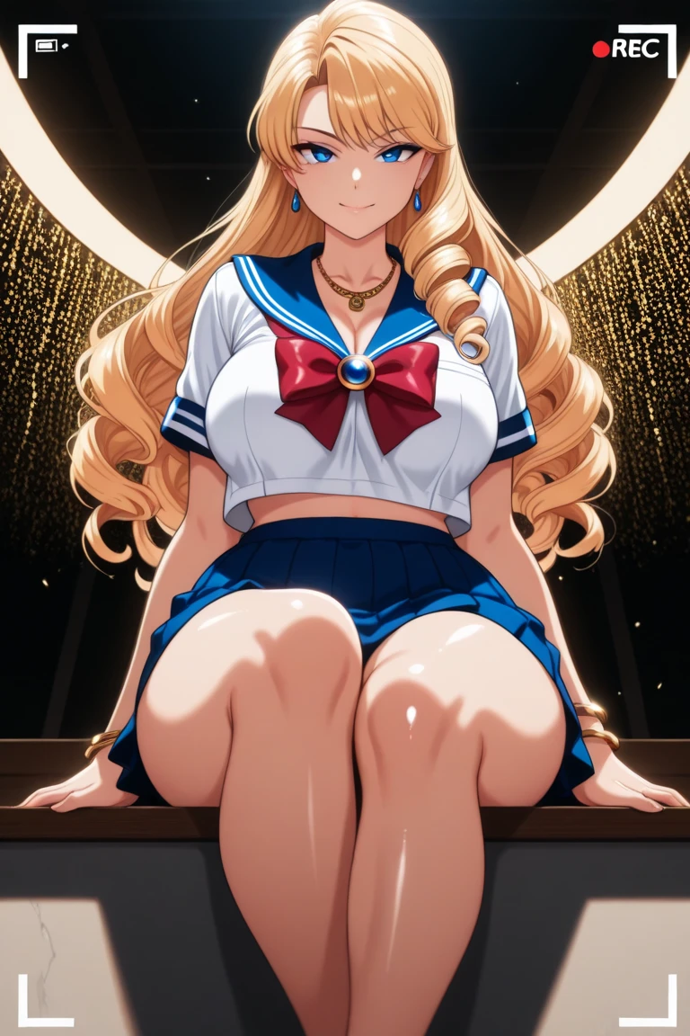 Delicately drawn eyes, masterpiece, highest quality, High resolution, SV1, sailor warrior uniform, orange skirt, elbow bag, tiara, pleated skirt, mini skirt, red bow, orange choker, white gloves, jewelry, city, night, moon, physical education sitting, Show panties, colorful, 1 girl,at the park, night scene, evening,joy,origin,(beautiful face),(realistic face, perfect eyes,1.1),analog style,RAW,real life photo,medium quality,normal aesthetic,break,1girl,(japanese girl:1.1),(round face:1.3),break,(intricate underwear),(masterpiece, highest quality, 16K), delicate, Detailed, Sharp, 1 girl, Yunyun,long hair,Braid,twin tails,hair between eyes,hair ribbon,hair ornaments,big breasts,(cape:1.2),tie,shirt,pink shirt,long sleeve,belt,pink skirt,pantyhose,loafers,brown footwear, big breasts, blush, smile, looking at the viewer, ((A 1990s-style painting:1.3)), skirt lift, panties, impressionism, professional lighting