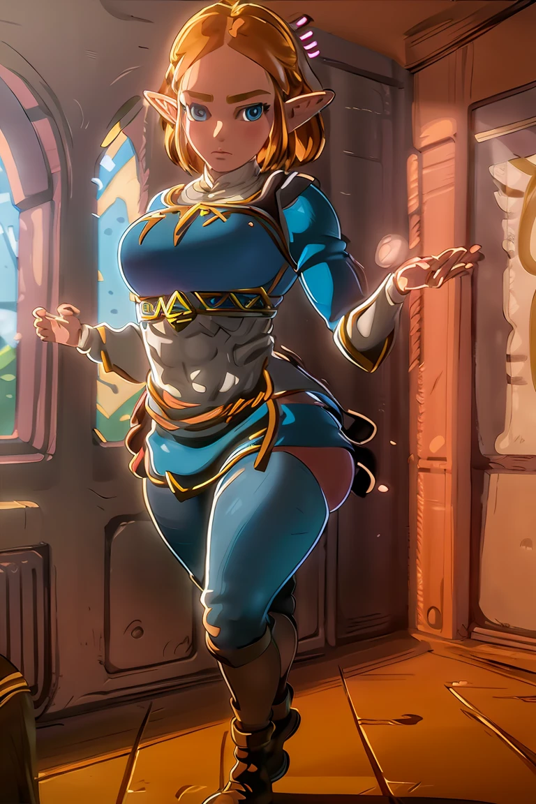 Hyper realistic, super detailed, sexy, ((SFJuni)), Very detailed, seductive facial expressions, [:(Face detail: 1.4): 0.4], ((freckles)), 16K resolution, dynamic lighting, High definition resolution, (lighting cinematic: 1.7), (intime), (Technologie NVIDIA RTX Ray Tracing), (outdoors), ((SFJuni)). small breasts,1woman, small breasts, bangs, (((side view))), collarbone, solo focus, outdoors, sweat, pov, no bra, ((SFJuni)), antenna hair, blue eyes, scar on cheek, small breasts, ((city street)), ((red hair)), ((sagging breasts)), (((SFJuni))), ((abs)), ((brightly lit)), (((red hair)), ((camel toe)), pokies, ((hands on hips))