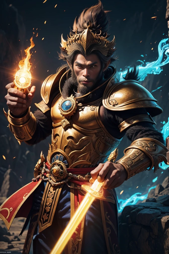 (highly detailed 8k wallpaper), medium shot photo of a frightening necromancer, intricate, high detailed, dramatic