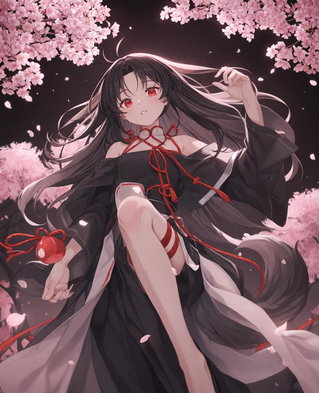 ((masterpiece)), (((best Quality))), ((ultra detailed)), ((illustration)), ((full body)), (Masterpiece, Best quality:1.4), (Beautiful, Aesthetic, Perfect, Delicate, Intricate:1.2), (ultra resolution:1.2), (ultra detailed), long legs, long arms, long torso, perfect body, (ultra realism), 1woman, A cute and skinny adult girl, skinny woman, ((chubby thighs)), posing, majestic view, cute adult woman, ((in the style of Ichikawa Haruko)), Houseki no Kuni, Original character, ((21 years old)), (flat chest:1.3), no breast, ((Hair gradient)), (((very long straight hair))), ((hair goes to floor)), (floor length hair), straight no hair curl, (((straight hair))), hair stringy, ((darkest brown hair)), (even bangs), straight bangs, (((bangs above eyes))), (space eyes), universe eyes, detailed eyes, ((long eyelashes)), side glance, petty eyes, upper body, arms behind back, arms in the back, squirming, struggle, [[[[[[perfect body, perfect anatomy]]]]]], [[[[[[[[[[[arms behind the back]]]]]]]]]], clothing style houseki no kuni, style houseki no kuni, ((white puff sleeves)), (short sleeves), twisting hips, white collar, (((top white black gradient))), (((plain white mini dress))), uniform, (red school bow tie), legs closed, ((thigh gap)), (((zettai ryouiki))), ((thigh high socks)), short boots, ((happy expression)), smiling, solo woman, all alone, 20 years old, shiny, reflective, Additional lighting, sunlight, daytime, on the moon, rolling grassy hills, birds, tall trees, grassy plain, plants